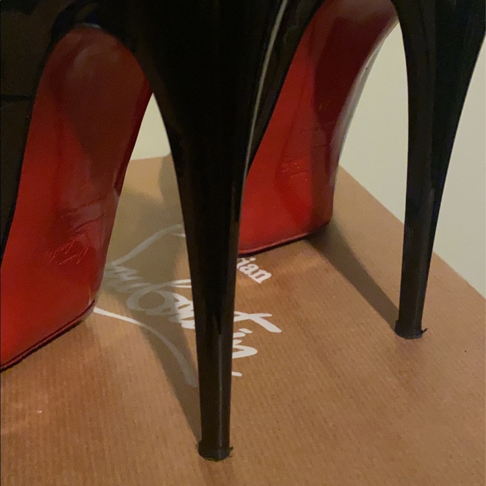 Christian louboutin lady peeps size 41 - Picture 2 of 7
